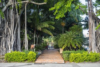 Place des Cocotiers parc in Noumea