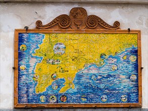 Tiles form map
