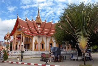 Temple in Wat Chalong monastery