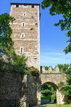Castle tower of Schaumburg Castle