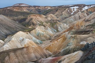 Coloured Rhyolite Mountains