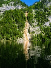 Front waterfall