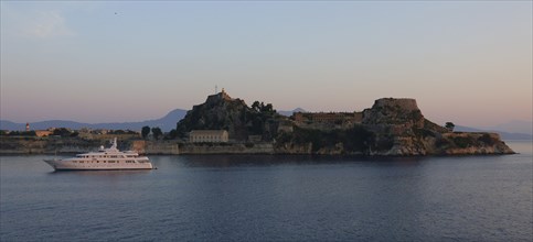 Old Fortress with Hagios Georgius Church and Old English Hospital