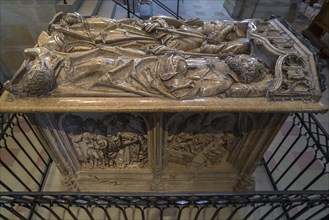 Burial vault of the imperial couple Henry II and Kunigunde in Bamberg Cathedral