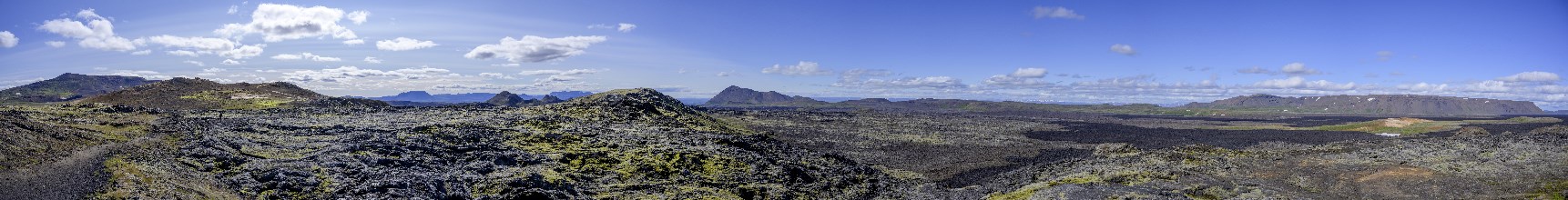 Lava field of the Krafla volcanic system