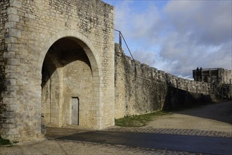 Porte de Jouy gate and ramparts