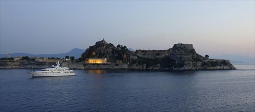 Old Fortress with Hagios Georgius Church and Old English Hospital