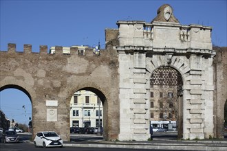 Porta San Giovanni on Piazzale Appio