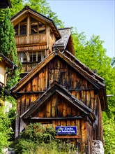 Wooden houses in Hallstatt