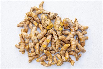 Close up of fresh turmeric