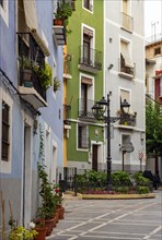 Colorful Houses at Plaza Iglesia