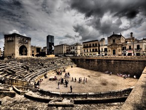 Old Town and Roman Amphitheatre