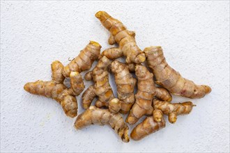 Close up of fresh turmeric