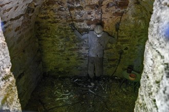 Historic prison cell in Historic Castle Prison