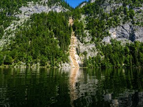 Front waterfall