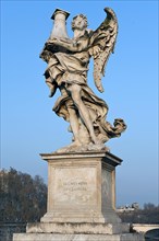Statue of Angel on Angel Bridge