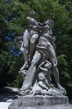 Garden sculpture Rape of the Sabine Women