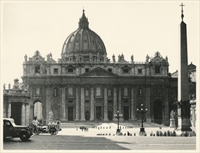 Rome in 1954: St. Peter's Basilica in the Vatican