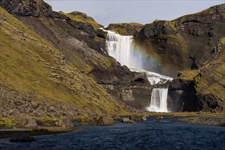 Ofaerufoss waterfall