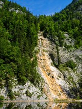 Front waterfall