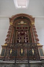 Torah shrine in the synagogue