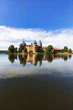 Gripsholm Castle reflected in Lake Maelaren