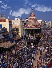 Chariot festival at Madurai
