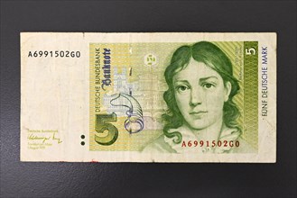 Five German Mark Banknote
