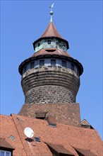 Roofs with the Sinwell Tower
