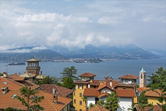 View from Stresa to Isola Madre and Verbania