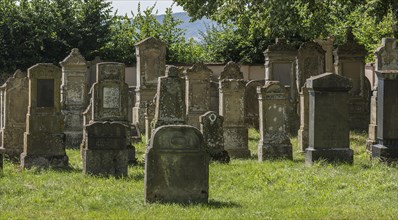 Gravestones at the Jewish Cemetery