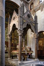 Main Altar of the Church of Santa Maria in Cosmedin