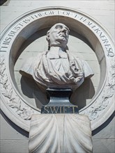 Bust of the poet Jonathan Swift