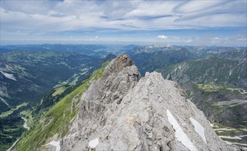 View from the summit of the Maedelegabel