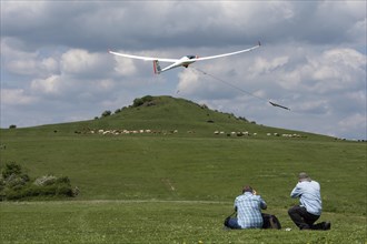 Glider at the Doernberg