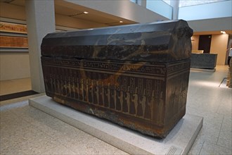 Sarcophagus of Anch-Hor in the Egyptian court