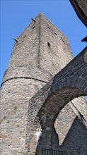 Medieval castle tower of Blankenstein Castle