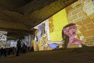 Light and pictureshow Carrieres des Lumieres