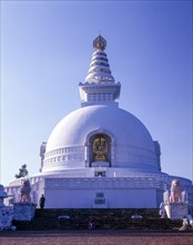 Vishwa Shanti Stupa in Rajgir