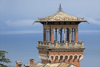 Tower of a villa