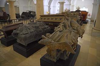 Coffins in the Hohenzollern Crypt