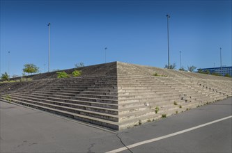 Stairs to the swimming hall