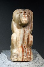 Crouching baboon with the royal name Nar (-mer) ca 3000 BC