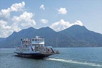 Car ferry between Verbania-Intra in Piedmont and Laveno in Lombardy