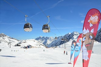 Glacier ski area
