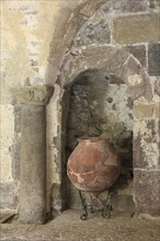 Cloister of the Cathedral of San Bartolomeo on the Castle Hill