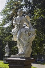 Statue of Aeolus by Giuseppe Volpini c. 1728