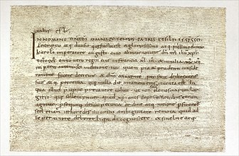 Charlemagne's Testament from the Vita Caroli Magni