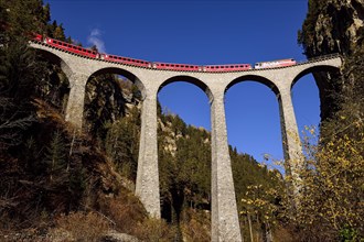 Landwasser Viaduct of the Rhaetian Railway
