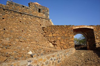 Entrance to Fort Real de Sao Filipe
